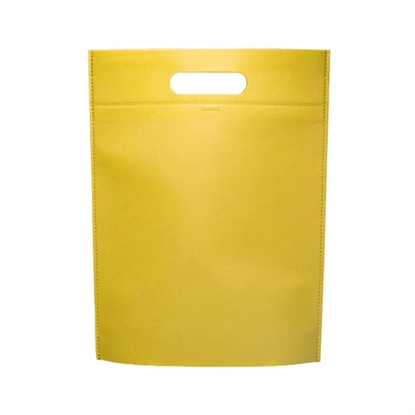 Non-woven die cut tote bag plus 1 color silkscreen imprint on... from ASI 37218 Athena Promo (tm)