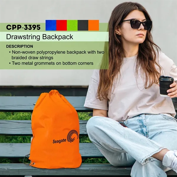 DRAWSTRING BACKPACK... from ASI 30208 A P Specialties / AP Specialties