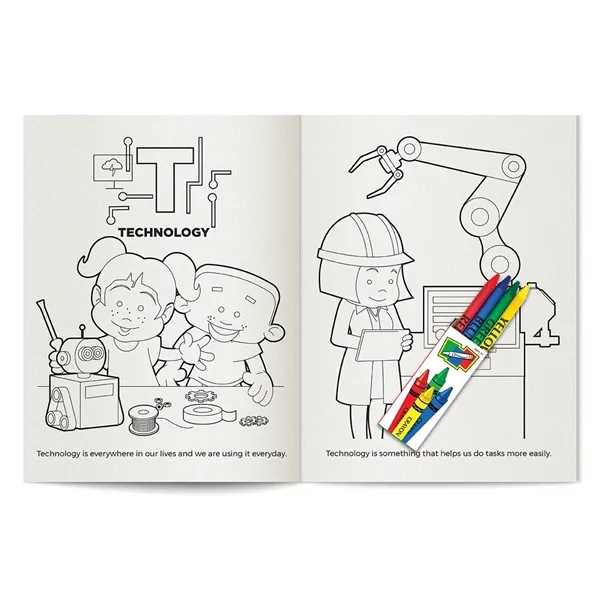 Coloring book fun pack - Learning About STEM... from ASI 45815 Coloring Book Solutions / Coloring Book Solutions™