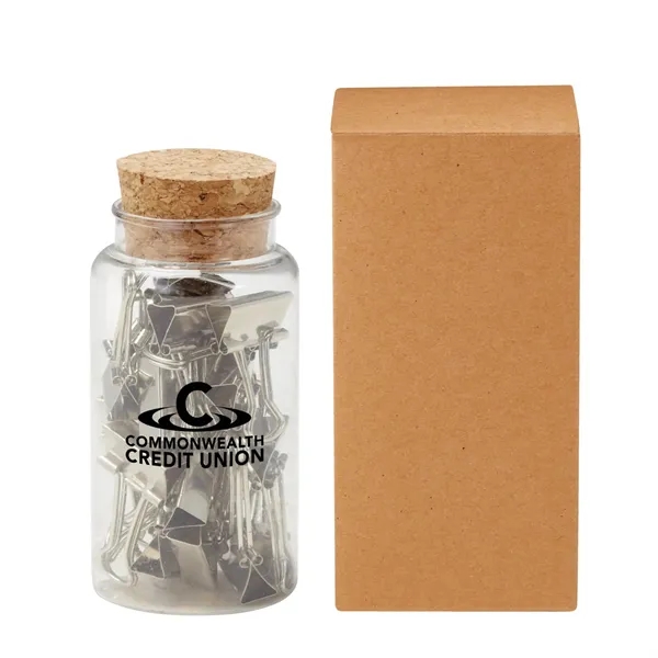 22 gold or silver tone binder clips in 1 3/4" x... from ASI 63549 Jornik Manufacturing Corp / Jornik