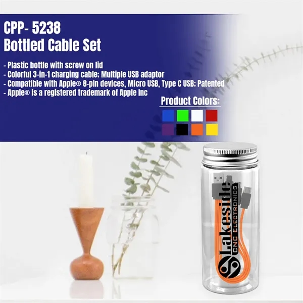 BOTTLED CABLE SET... from ASI 30208 A P Specialties / AP Specialties