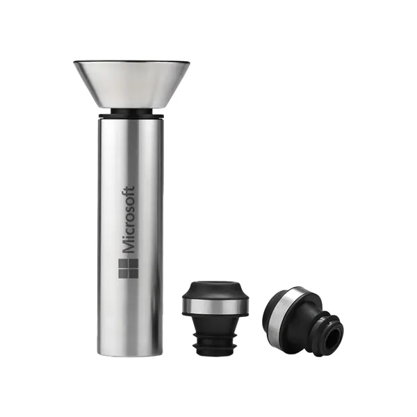 This vacuum pump and stopper system is designed to preserve the... from ASI 61005 Hirsch Gift Inc