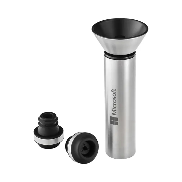 This vacuum pump and stopper system is designed to preserve the... from ASI 61005 Hirsch Gift Inc