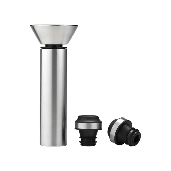 This vacuum pump and stopper system is designed to preserve the... from ASI 61005 Hirsch Gift Inc