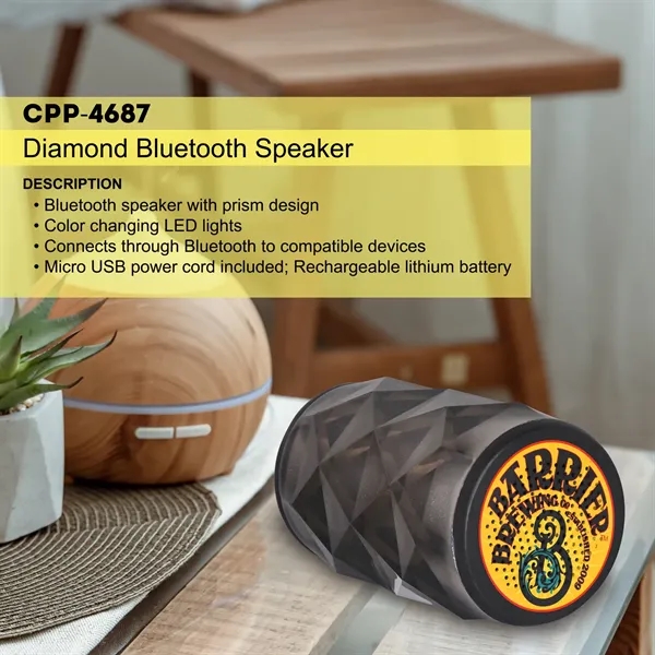 Diamond Bluetooth Speaker... from ASI 30208 A P Specialties / AP Specialties