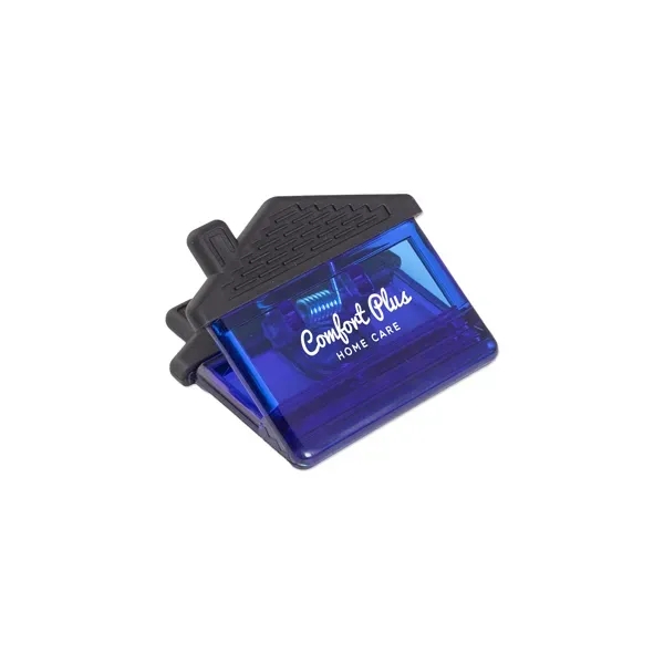 2 7/8" x 2 1/2" plastic house-shaped clip with a magnet.... from ASI 98360 WOWLine / WOWLine®