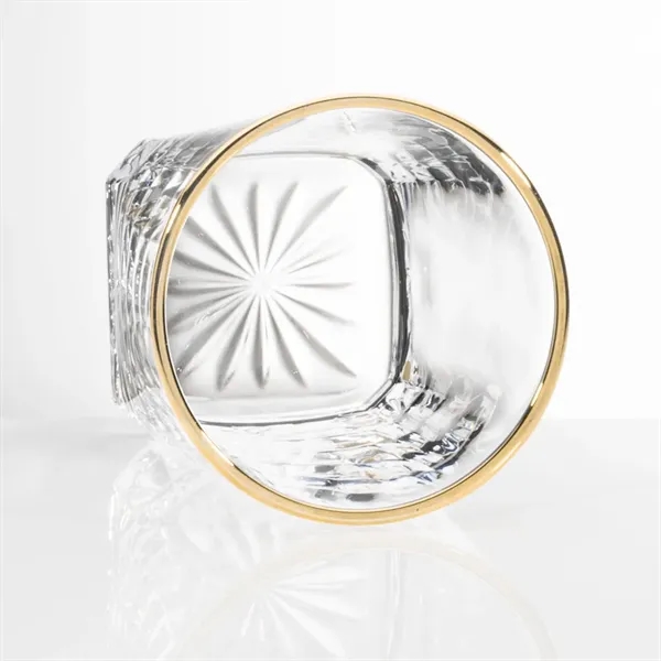 Our Santana OTR Glass combines a gold or silver rim, a... from ASI 84592 St Regis Group