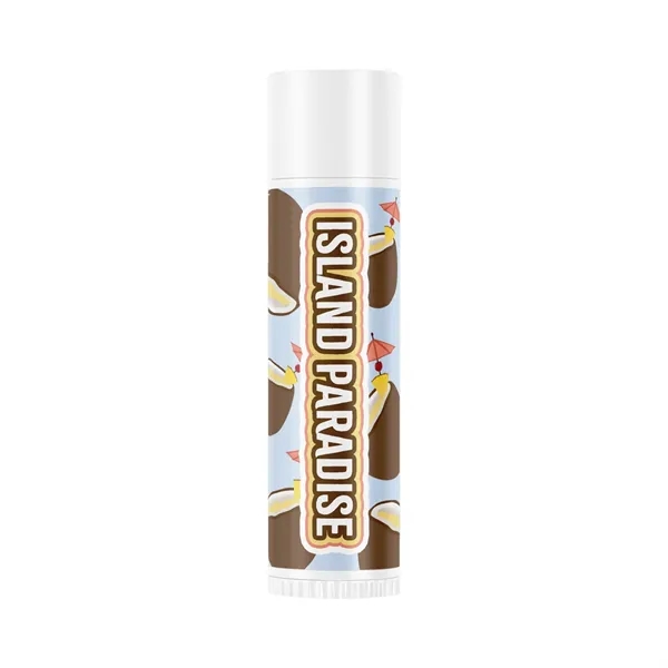 These lip balms come in sleek white tubes and are packaged... from ASI 62088 IDProductsource