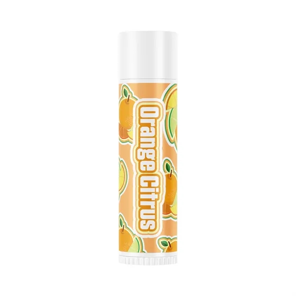 These lip balms come in sleek white tubes and are packaged... from ASI 62088 IDProductsource