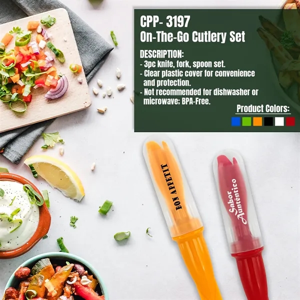 On-the-Go Cutlery Set... from ASI 30208 A P Specialties / AP Specialties