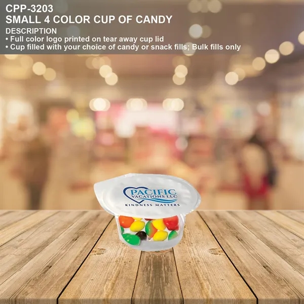 Small Full Color Cup of Candy... from ASI 30208 A P Specialties / AP Specialties