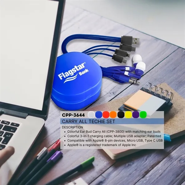 Carry All Techie Set... from ASI 30208 A P Specialties / AP Specialties