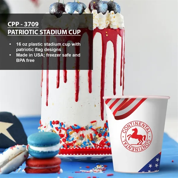 Patriotic Stadium Cup... from ASI 30208 A P Specialties / AP Specialties