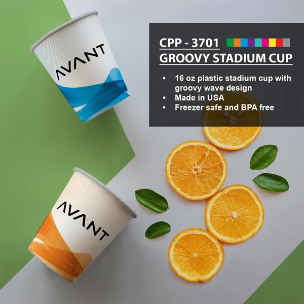 Groovy Stadium Cup... from ASI 30208 A P Specialties / AP Specialties
