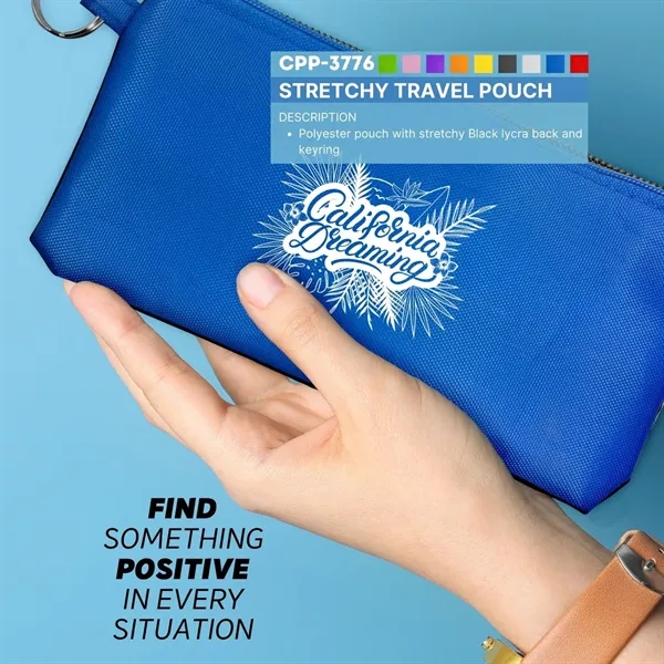 Stretchy Travel Pouch... from ASI 30208 A P Specialties / AP Specialties