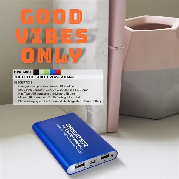 THE BIG UL TABLET POWER BANK... from ASI 30208 A P Specialties / AP Specialties