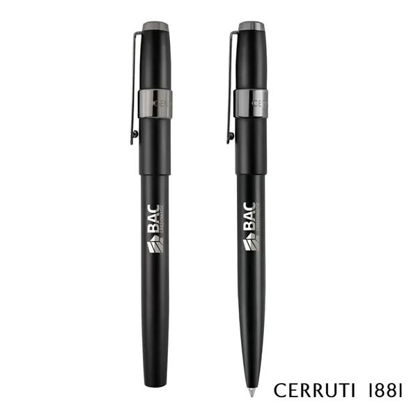 Cerruti 1881® Block Ballpoint Pen & Fountain Pen Gift Set... from ASI 84592 St Regis Group