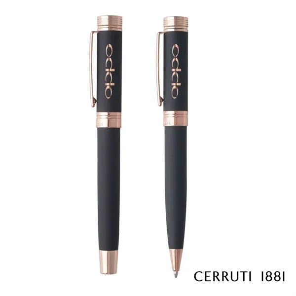 Cerruti 1881® Zoom Ballpoint & Rollerball Pen Gift Set... from ASI 84592 St Regis Group