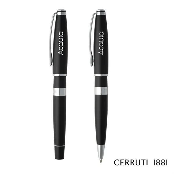 Cerruti 1881® Bicolore Ballpoint & Rollerball Pen Gift Set... from ASI 84592 St Regis Group