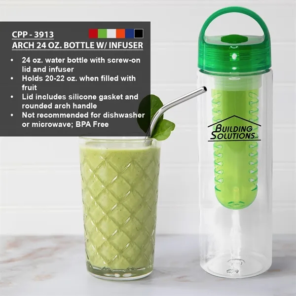 Arch 24 oz. Bottle With Infuser... from ASI 30208 A P Specialties / AP Specialties
