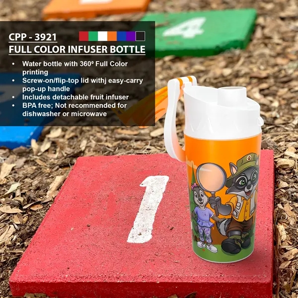 FULL COLOR INFUSER BOTTLE... from ASI 30208 A P Specialties / AP Specialties