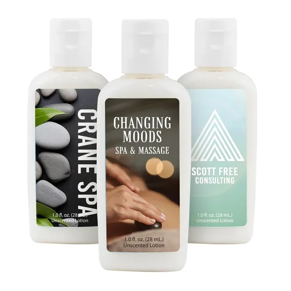 We offer a 1 oz hypoallergenic lotion in a clear oval... from ASI 62088 IDProductsource