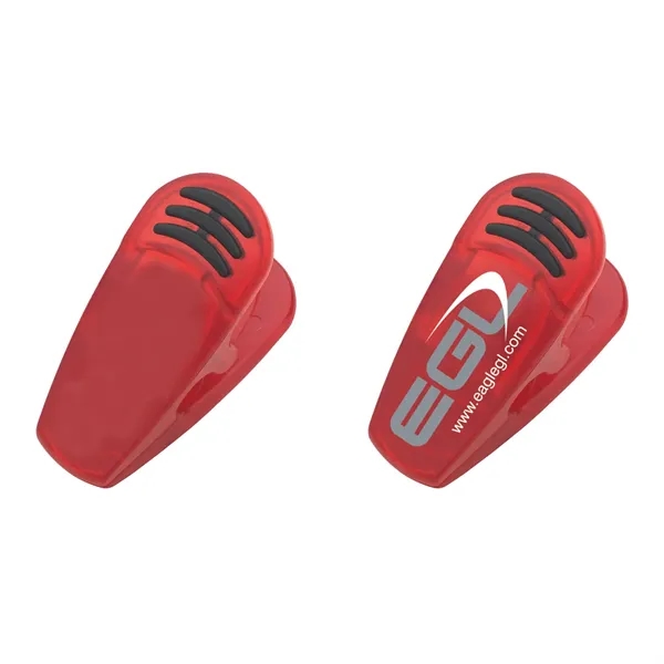 Refrigerator magnetic photograph clip plus 1 color pad print imprint on... from ASI 37218 Athena Promo (tm)