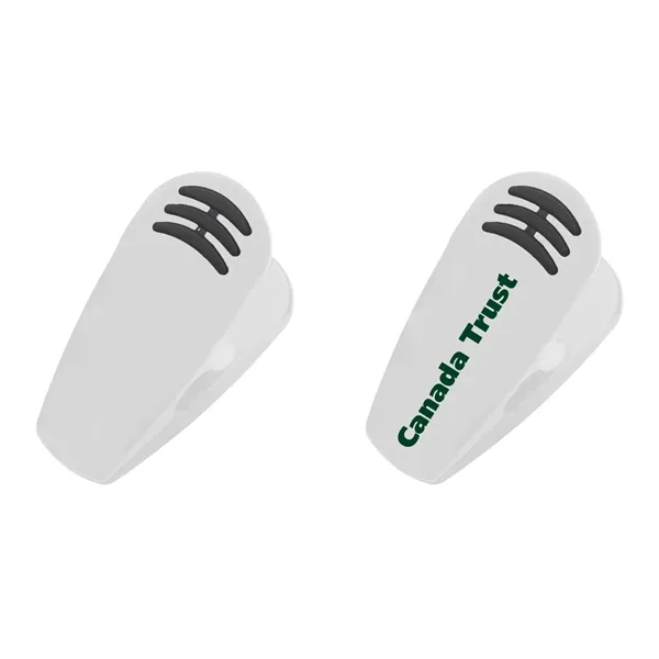 Refrigerator magnetic photograph clip plus 1 color pad print imprint on... from ASI 37218 Athena Promo (tm)