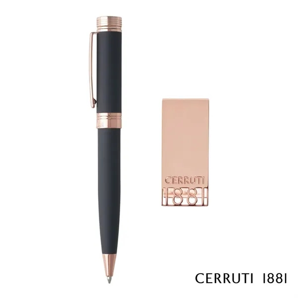 Cerruti 1881® Zoom Ballpoint Pen & Money Clip Gift Set... from ASI 84592 St Regis Group