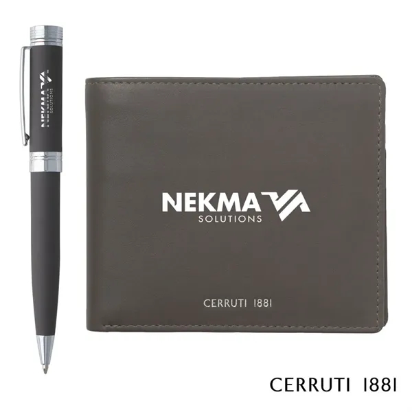 Cerruti 1881® Zoom Card Wallet & Fountain Pen Gift Set... from ASI 84592 St Regis Group