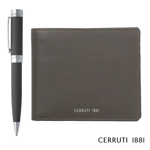 Cerruti 1881® Zoom Card Wallet & Fountain Pen Gift Set... from ASI 84592 St Regis Group