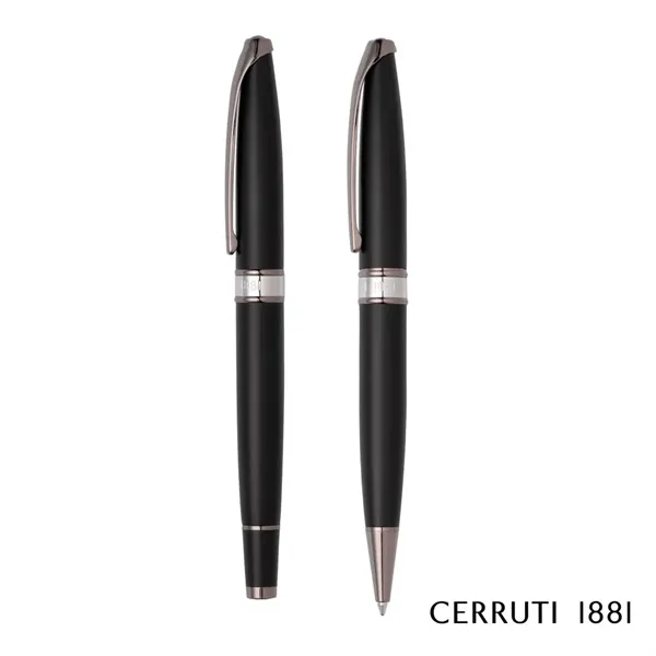 The Cerruti 1881® Abbey Ballpoint & Rollerball Pen Gift Set features... from ASI 84592 St Regis Group