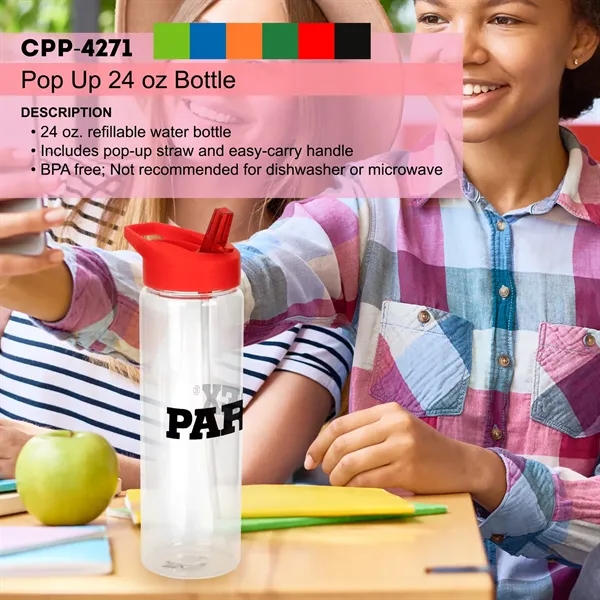 Pop Up 24 oz. Bottle... from ASI 30208 A P Specialties / AP Specialties