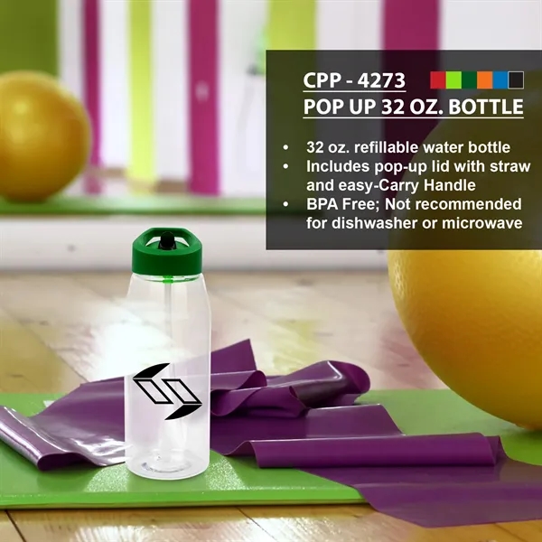 Pop Up 32 oz. Bottle... from ASI 30208 A P Specialties / AP Specialties
