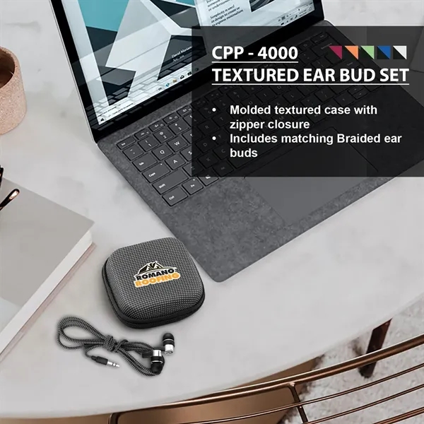 TEXTURED EAR BUD SET... from ASI 30208 A P Specialties / AP Specialties