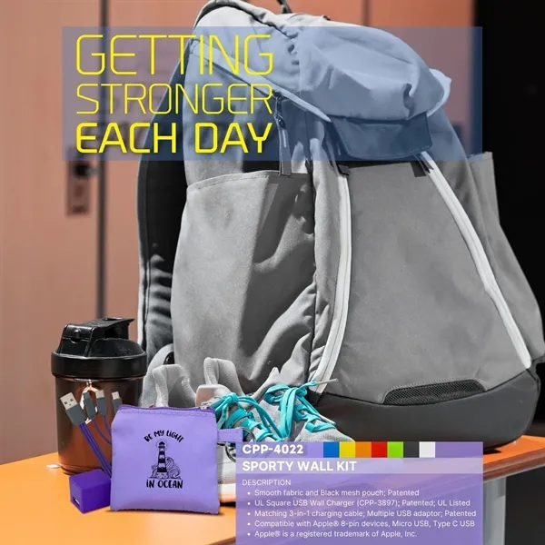 Sporty Wall Kit... from ASI 30208 A P Specialties / AP Specialties