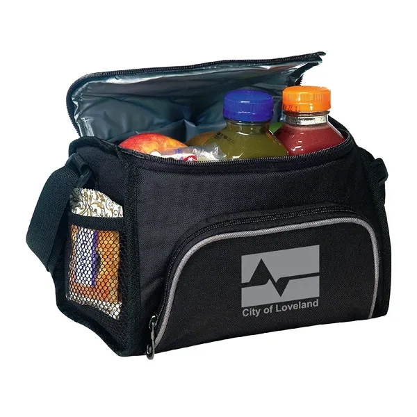 Cooler bag with vinyl backing that's made of 600 denier polyester... from ASI 39820 Opusline (Benmex) / Opus Line