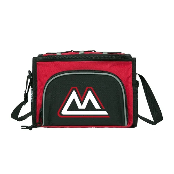 Cooler bag with vinyl backing that's made of 600 denier polyester... from ASI 39820 Opusline (Benmex) / Opus Line