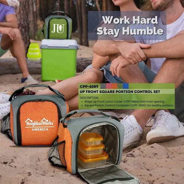 Up Front Square Portion Control Set... from ASI 30208 A P Specialties / AP Specialties