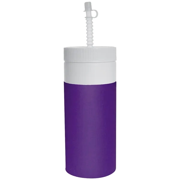 32 Oz. Foam Insulated Sport Bottle with Straw... from ASI 80060 VisionUSA