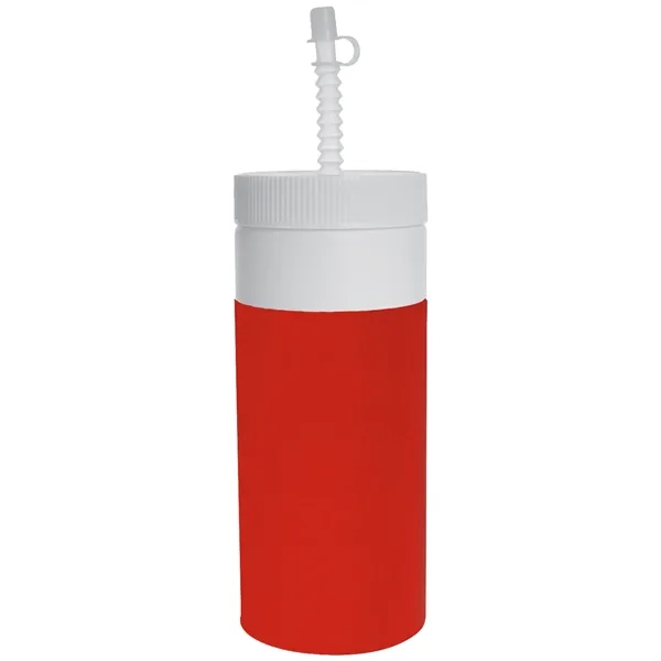32 Oz. Foam Insulated Sport Bottle with Straw... from ASI 80060 VisionUSA