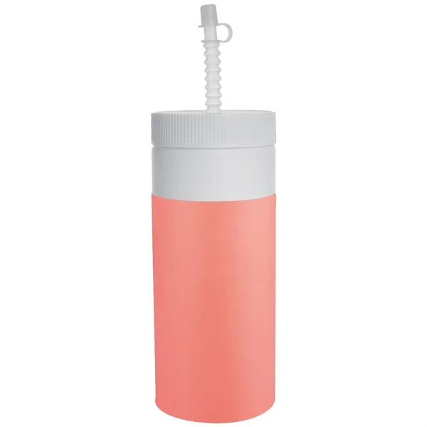 32 Oz. Foam Insulated Sport Bottle with Straw... from ASI 80060 VisionUSA
