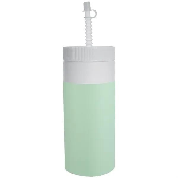 32 Oz. Foam Insulated Sport Bottle with Straw... from ASI 80060 VisionUSA