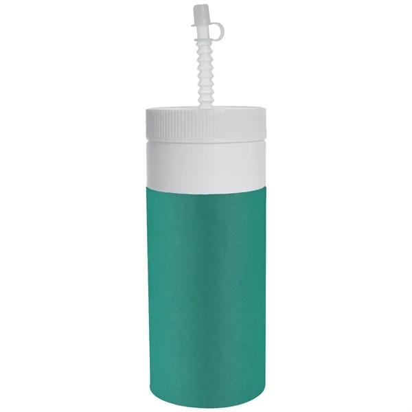 32 Oz. Foam Insulated Sport Bottle with Straw... from ASI 80060 VisionUSA