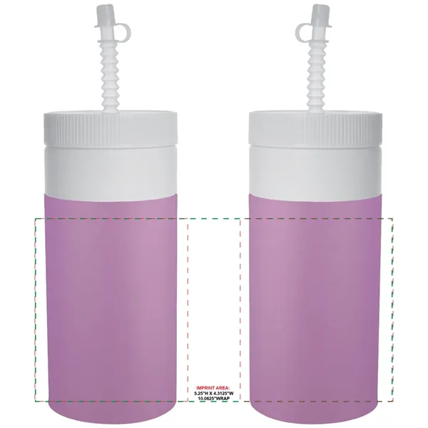 32 Oz. Foam Insulated Sport Bottle with Straw... from ASI 80060 VisionUSA