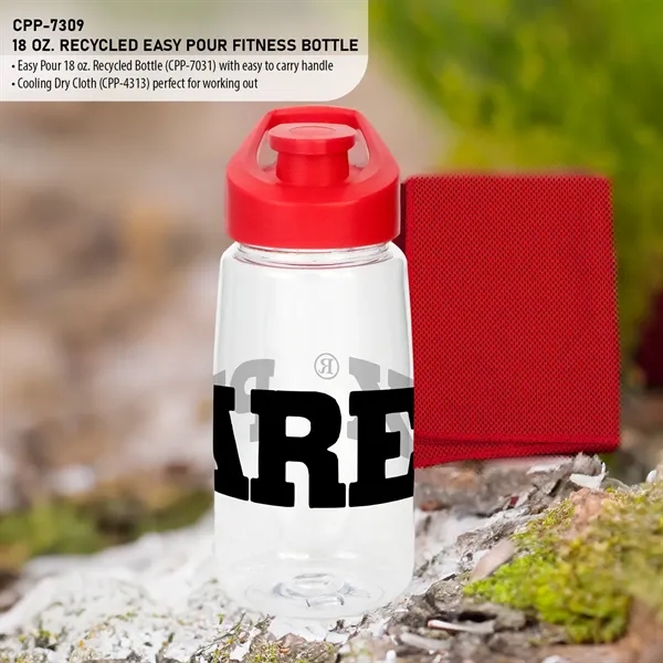 18 oz. Recycled Easy Pour Fitness Bottle... from ASI 30208 A P Specialties / AP Specialties