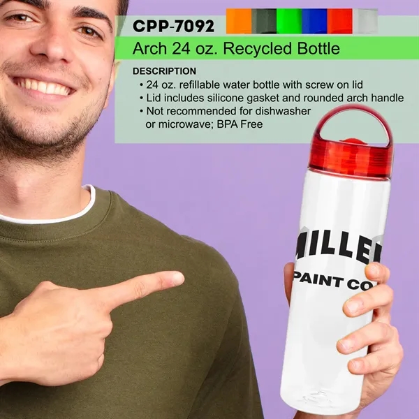 Arch 24 oz. Recycled Bottle... from ASI 30208 A P Specialties / AP Specialties