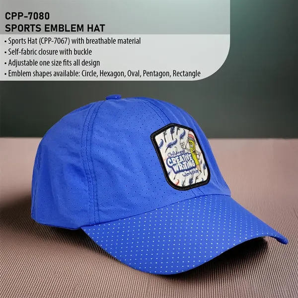 Sports Emblem Hat... from ASI 30208 A P Specialties / AP Specialties