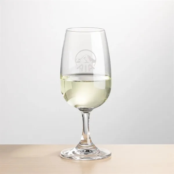 The Carlton Wine Taster Glass is designed with a thick stem... from ASI 84592 St Regis Group