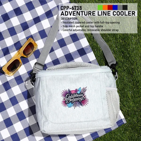 ADVENTURE LINE COOLER... from ASI 30208 A P Specialties / AP Specialties